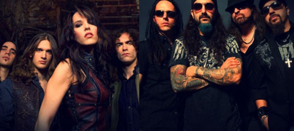 Halestorm e Adrenaline Mob No Brasil