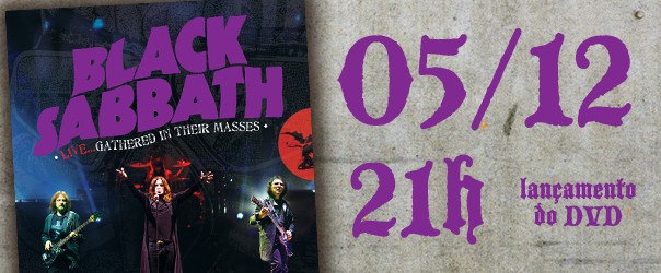Festa do novo DVD do Black Sabbath