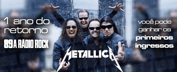 Dia 21 de dezembro: um ano do retorno da 89 A Rádio Rock!