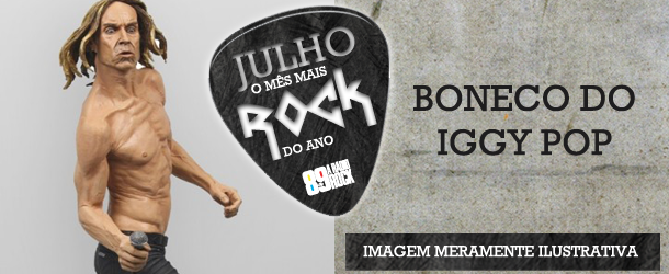 Promo boneco do Iggy Pop