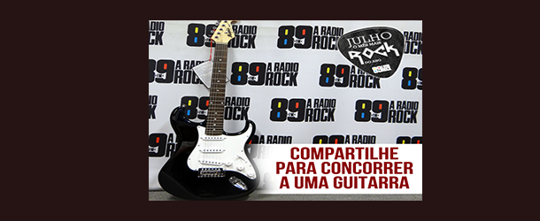 89 te dá uma guitarra neste 13 de julho