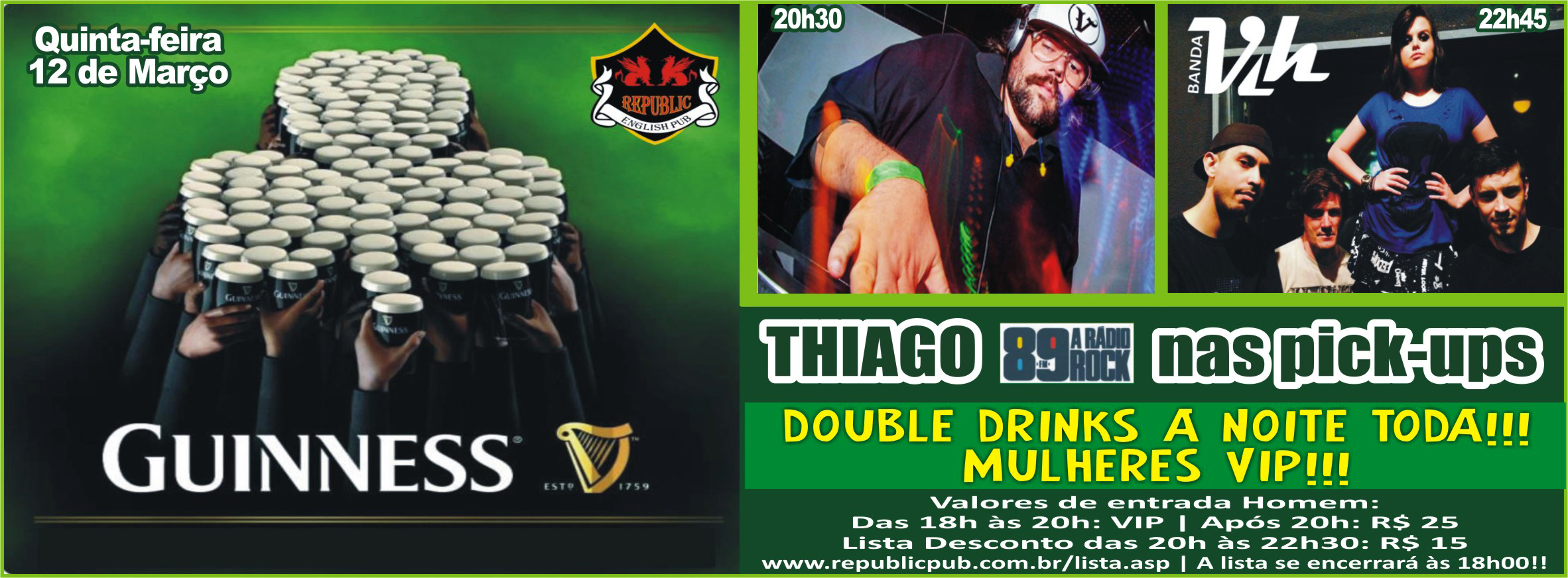 Balada de quinta é com a Rádio Rock