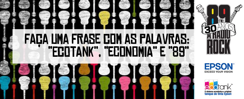 Promoção 3 Décadas de Rock and Roll – 89FM e Epson