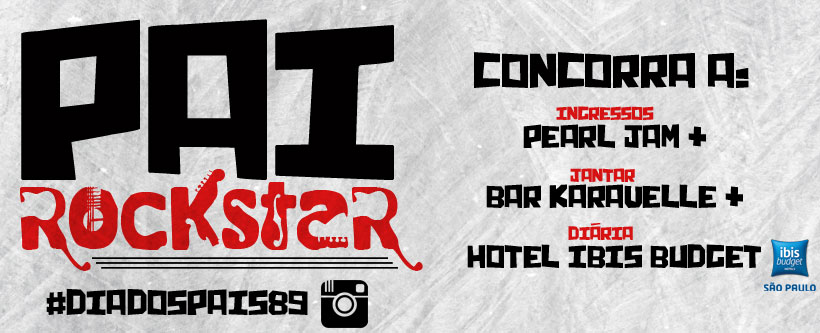 Promoção “Pai Rockstar” no Instagram