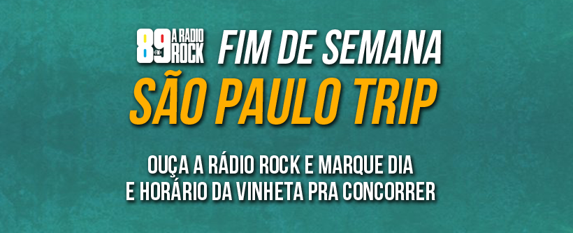 Concurso Cultural “Fim de Semana São Paulo Trip”