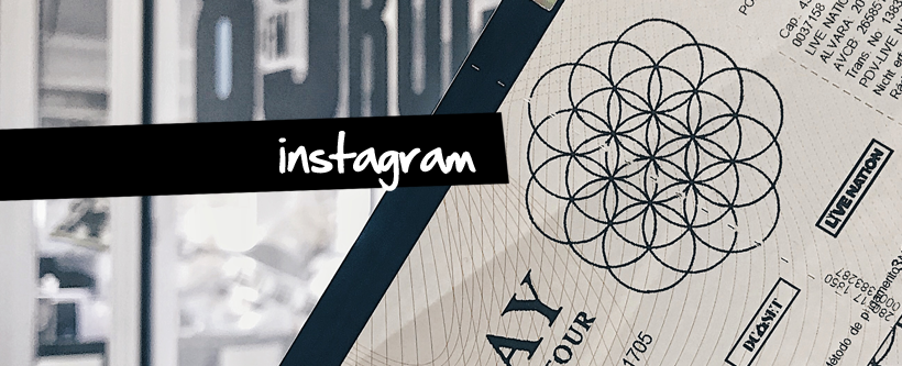 Ingressos show do Coldplay em SP via Instagram