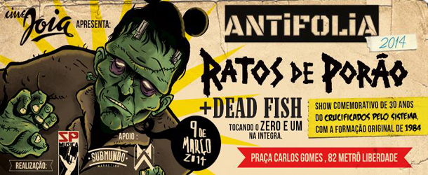 Apresentador da 89 abre Antifolia